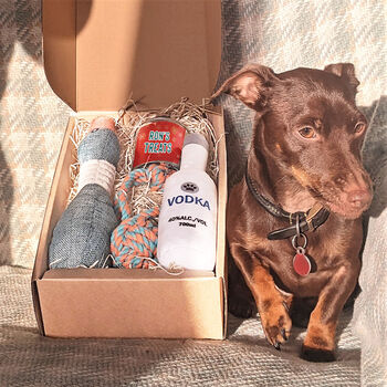 Personalised Christmas Gift Hamper For Dogs, 4 of 4