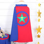 Personalised Superhero Star Dressing Up Cape, thumbnail 1 of 6