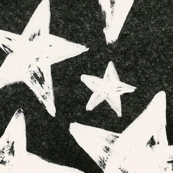 Star Pattern Risograph Card, 2 of 2