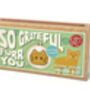 So Grateful Furr You Mini Matchbox Cross Stitch Kit, thumbnail 9 of 12