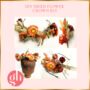 Dried Flower Crown Kit For 10 Hens, thumbnail 2 of 6