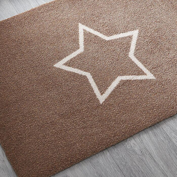 Scandi Star Doormat | Tan, 2 of 2