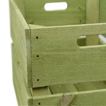 Personalised Large Wooden Planter Crates, 2 of 5