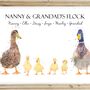 Personalised Duck Family Print, thumbnail 3 of 4
