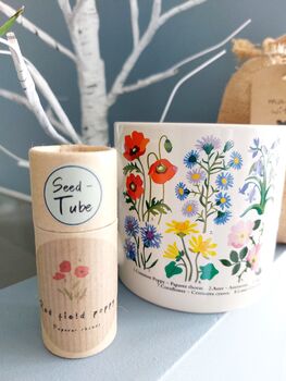 Poppy Seeds Gift Set With Ceramic Mug, 5 of 6