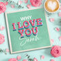 Personalised 'Why I Love You' Valentines Keepsake Book, thumbnail 2 of 7