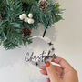 Personalised Christmas Decoration Acrylic Star And Moon, thumbnail 9 of 10