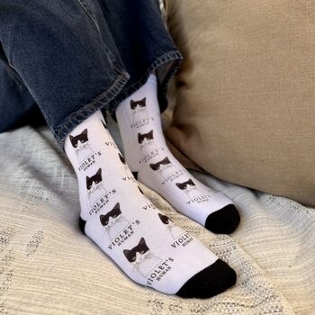 The Cat's Human Personalised Socks, 8 of 10
