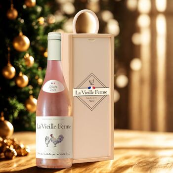 Personalised La Vieille Ferme Rose Wine Gift Set, 2 of 5