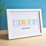 Personalised Family Stamps Print, thumbnail 6 of 10