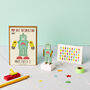 Pop Out Robot Greeting Card, thumbnail 1 of 2