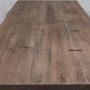London Brown Live Edge Oak Industrial Dining Table, thumbnail 5 of 5