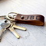 Personalised Real Leather Keyring, thumbnail 1 of 2