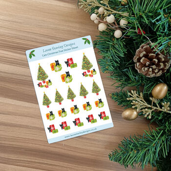 Christmas Sticker Sheets Mix And Match. Two Sheets, 11 of 12