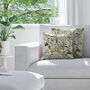 Luxury Super Soft Velvet Cushion Welsh Meadow Floral, thumbnail 4 of 7