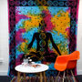 Buddha Double Bedspread Wall Hanging, thumbnail 3 of 4