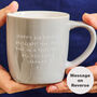 Personalised Stoneware Mug For Him, thumbnail 5 of 9