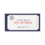 Personalised Book Of Giftable Tickets, thumbnail 9 of 10