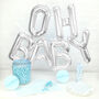 'Oh Baby' Baby Shower Balloon Decoration, thumbnail 2 of 4