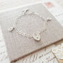 Sterling Silver Sewing Charm Bracelet, thumbnail 1 of 5
