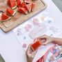 Personalised Fairy Unicorn Theme Acrylic Placemat, thumbnail 1 of 3