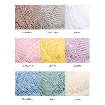 Long Summer Cardigan Knitting Kit Cotton Collection, 8 of 8