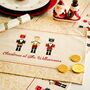 Christmas Table Place Mats Cream Nutcracker Four Pack, thumbnail 1 of 6