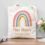 Luxury Rainbow Teacher Tote Bag, thumbnail 1 of 2