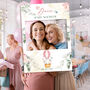 Elephant Baby Shower Sign And Photobooth Frame, thumbnail 1 of 3