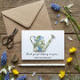 Personalised Liberty Watering Can Mother's Day Card, thumbnail 1 of 2