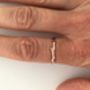 Twig Stacking Ring Or Wedding Ring In Nine Carat Gold, thumbnail 3 of 7