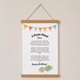 Personalised 18th Birthday Gift Print Special Poem, thumbnail 6 of 12