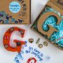 Personalised Paint Your Own Sport Wooden Letter, thumbnail 6 of 6