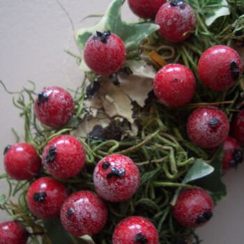 Winter Berry Candle Ring, 2 of 5