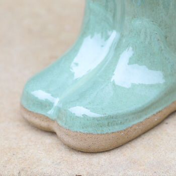 Father's Day Personalised Green Welly Planter, 6 of 11