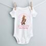 Personalised Pink Happy Father's Day Teddy, thumbnail 4 of 12