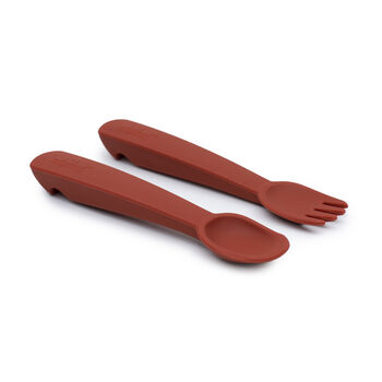 Eco Friendly Silicone Reusable Fork, Spoon And Case, 5 of 7
