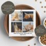 Personalised Fathers Day From The Cat Photo Collage Card, thumbnail 2 of 5
