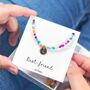 Personalised Multi Coloured Beaded Necklace, thumbnail 1 of 2