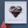 Personalised Watercolour Car Portrait Framed Print, thumbnail 6 of 7