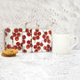Tomato Coaster Set | Illustrated Coasters Gift Set | British Made, thumbnail 4 of 4