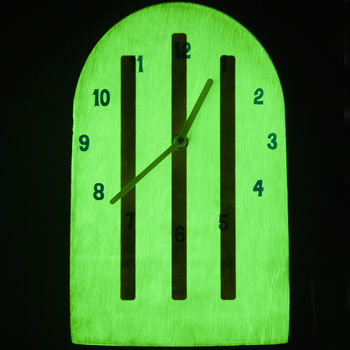 Lolly Glow In The Dark Clock, 4 of 7