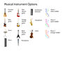 Personalised Family Music Instruments Print Gift, thumbnail 5 of 10