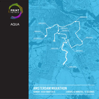 Personalised Amsterdam Marathon, 2 of 11