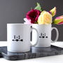 Personalised Engagement Announcement Pair Of Mugs, thumbnail 2 of 2