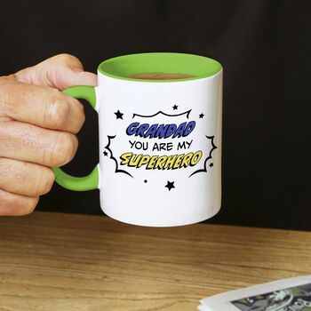 Grandad You Are My Superhero Mug, 2 of 7