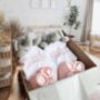 Twin Elephant Baby Comforter Gift Box, thumbnail 3 of 4