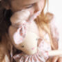 Clementine Handcrafted Heirloom Doll, thumbnail 2 of 9