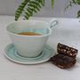 Porcelain Espresso Cup And Saucer, thumbnail 4 of 5