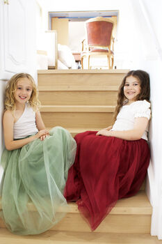 Enchanted Ruffle Tutu In Apple Green, 2 of 11